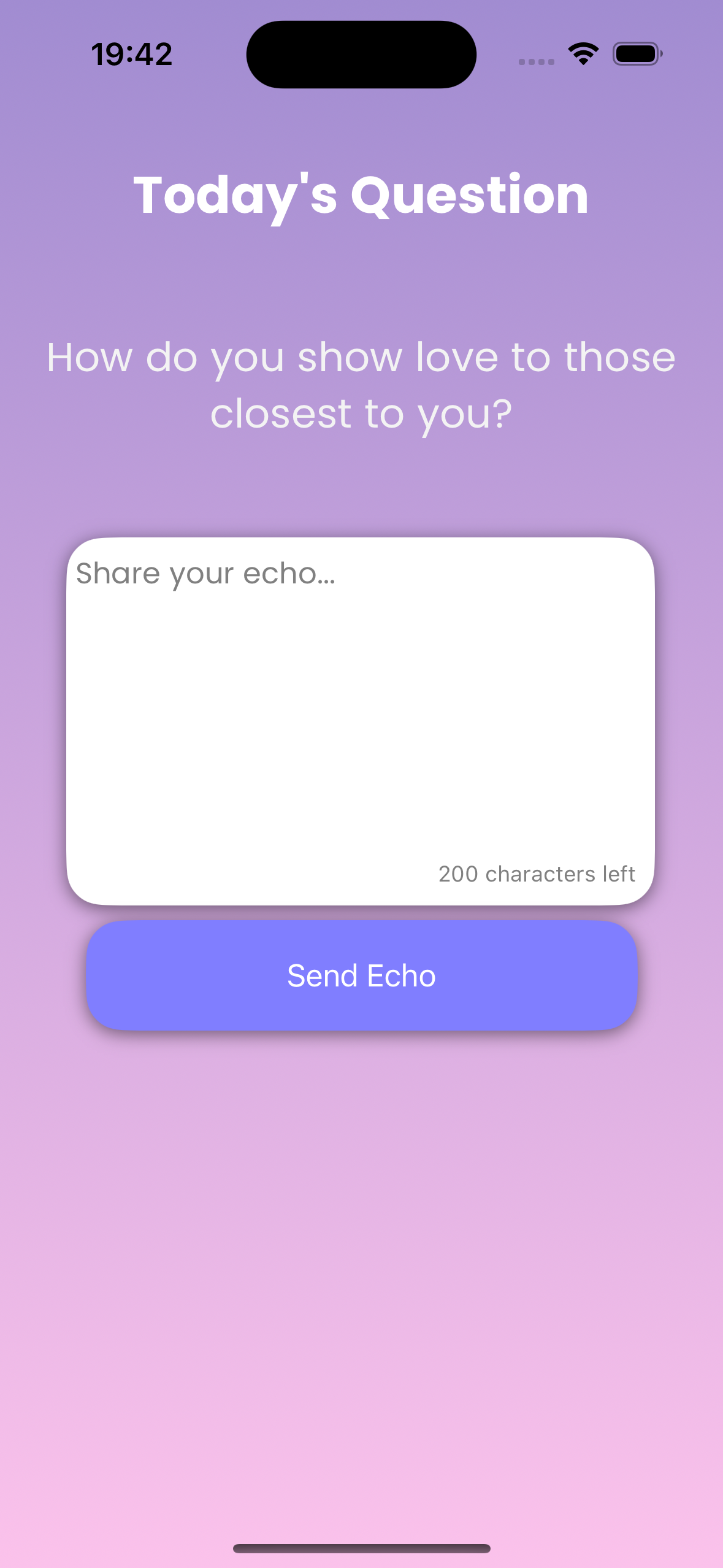 Question Screen